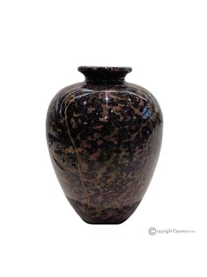 VASE, marble jar, top quality authentic oriental stone, handmade, exclusive.