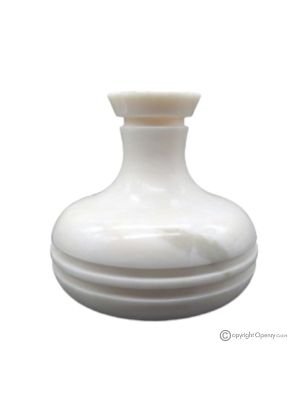 VASE in Estremoz marble, authentic stone of value, handcrafted, elegant design.