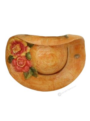 HAT Wall decorative object to hang Baroque style artistic ceramic