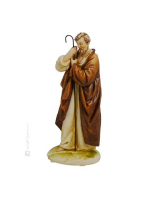SAINT JOSEPH Statuette statue figure porcelain Capodimonte handmade made in Italy exclusive