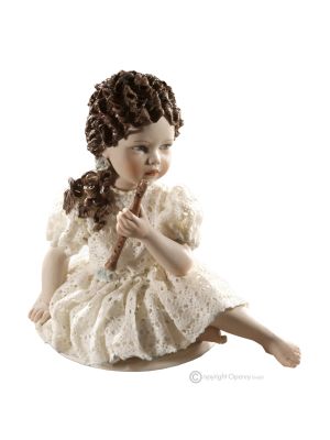 ARIANNA Capodimonte, romantic doll, timeless Italian art.