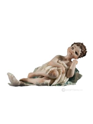 AZZURRA Capodimonte statuette, Italian art porcelain, timeless beauty.