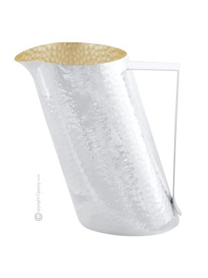 Water carafe silver - Tabletop décor - Straight-edged handle