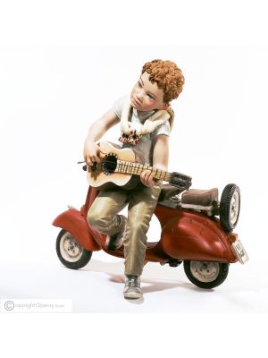 DYLAN - Capodimonte porcelain doll, delicate and refined details.