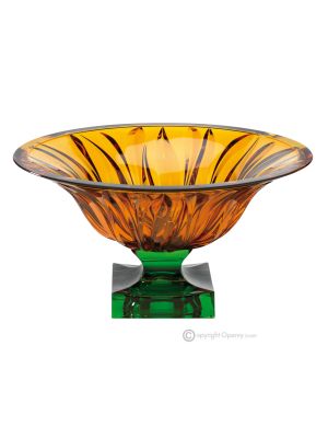 FIRE Authentic hand painted centerpiece modern decorative glass premium quality.