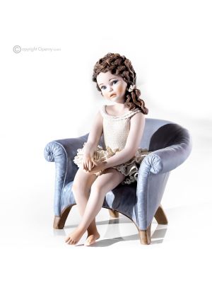 ILEANA - Capodimonte statuette, porcelain dancer, beauty and grace.