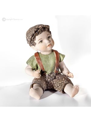 LARRY - Delicate porcelain, doll made for true enthusiasts.