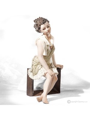 LUZ - Capodimonte Doll, Fine Italian Romantic Art.