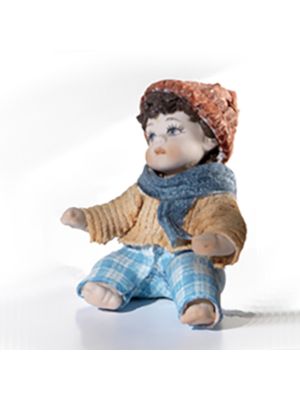 MIGNON-M - Collectible doll, decorated with artisan precision.