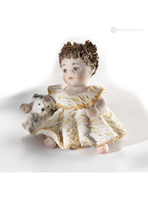 TUTU - Miniature masterpiece, Capodimonte doll with attention to detail.
