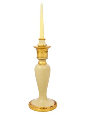 Candle stick holder - Home decoration - Bas-relief greek detail