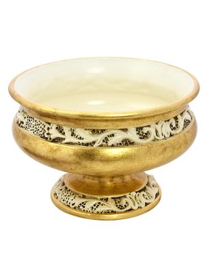 Centerpiece bowl ceramic - Living room décor - Fine Bas-relief