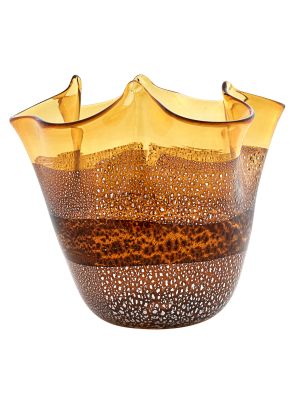 Vase Murano glass centerpiece - Interior décor - Fazzoletto art