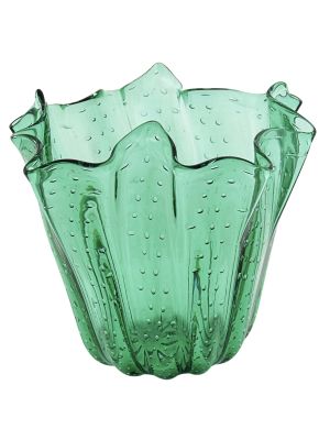 Vase Murano glass Bowl - Living room décor - Fine bubbles art