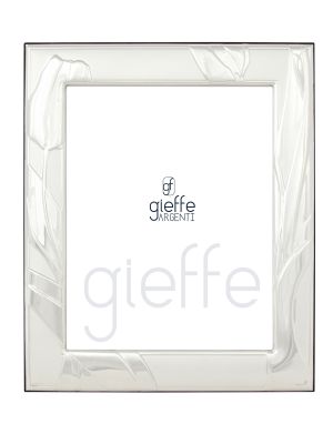 Photoframe silver - Home decoration - Graceful tulip blossom