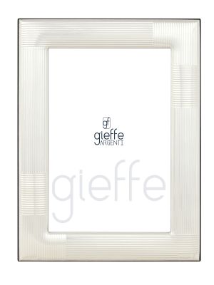 PERUGIA Photo Frame Picture Frame Silver Made in Italy Handmade 