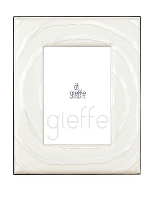 Photoframe silver - Home style - Concentric circular pattern