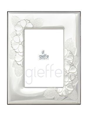 Photo silver frame - Home decò - Elegant camellia pattern