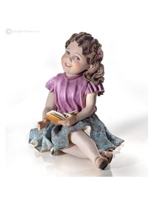 VERONICA - Handcrafted in Italy, luxury Capodimonte doll.