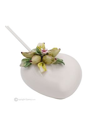 PERE – Air freshener, room diffuser, Capodimonte ceramic, handmade