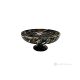 FRUIT BOWL in Black Michelangelo marble, handmade centerpiece, decorative, authentic natural stone.