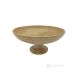FRUIT BOWL in Teak marble centerpiece handmade decorative authentic natural stone