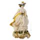 BAREFOOT IN THE PARK Statuette statue figure porcelain Capodimonte handmade made in Italy exclusive