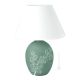 ORCHIDEA Table lamp abat-jour bedside lamp lampshade artistic ceramic handmade authentic Made in Italy green