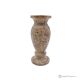 VASE, amphora in authentic fossil stone, handmade, elegant and refined design.