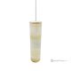 LAMP in white onyx marble, authentic natural stone, luxurious decorative element.