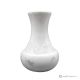 VASE in white Carrara marble, precious natural stone, handcrafted, ornamental.