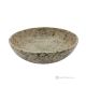 BOWL made of authentic fossil stone, elegant and refined design, handmade.