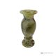 VASE, amphora in Green Onyx marble, authentic stone, handmade, elegant design.