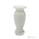 VASE, amphora in authentic Ibiza white marble, handmade, elegant and refined design.