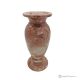VASE, amphora in authentic pink marble, handmade, classic and refined design.