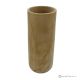 Cylindrical VASE in Teak marble, authentic natural stone, handmade, refined design.