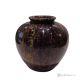 VASE curved in marble, authentic oriental stone of top quality, handmade, exclusive.