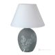 ORCHIDEA Table lamp abat-jour bedside lamp lampshade artistic ceramic handmade authentic Made in Italy grey