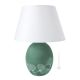 GIMGKO Table lamp abat-jour bedside lamp lampshade artistic ceramic handmade authentic Made in Italy green