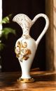 Vase ceramic artwork - Living room décor - Broad mouth amphora
