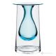 ALBA Authentic hand painted vase modern decorative in premium quality glass.