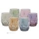 ALKIMIA Set of 6 authentic hand-painted water glasses in superior quality glass modern design.-Multi-colored 