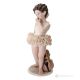 ALPHONSINE Capodimonte, pure porcelain ballerina, a touch of elegance.