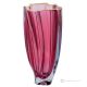 CADORO Authentic hand painted vase modern decorative in superior quality glass.