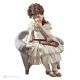 COSTANZA Capodimonte porcelain doll, sweetness of pure romanticism.