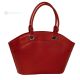 ELISABETH Totes top-handle bags handcrafted women's bag in real leather Red