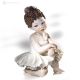 GISELLE - Capodimonte, ballerina statuette, pure art in fine porcelain.