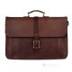 IKUBAG Office bag Briefcase Work Bag business bag men's bag handcrafted in real brown leather