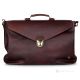 UBALDO Office bag Briefcase Work Bag business bag men's bag handcrafted in real brown leather