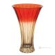 DOMINA Authentic hand painted vase modern decorative in premium quality glass.